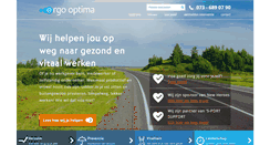Desktop Screenshot of ergooptima.nl